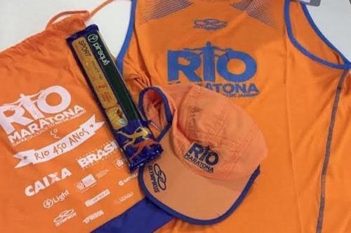 Kit da Maratona Rio 2015 / Foto: Divulgação